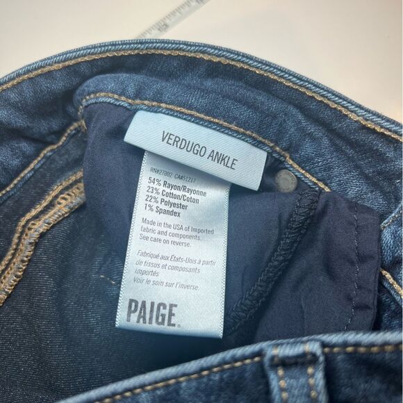 PAIGE Verdugo Ankle Jeans 29 - Picture 7 of 7